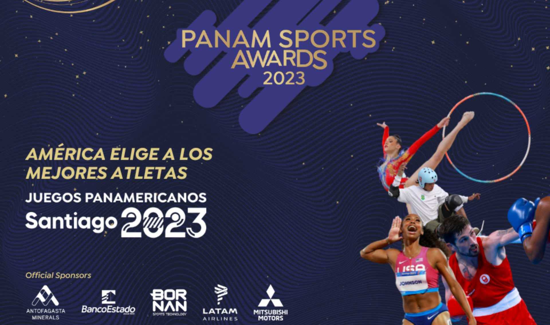 América los elige: Panam Sports Awards reconocerá a los mejores atletas de Santiago 2023