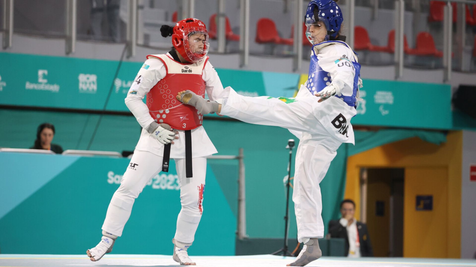 Para taekwondo: brasileña Ana Silva a la final de -65 kilos