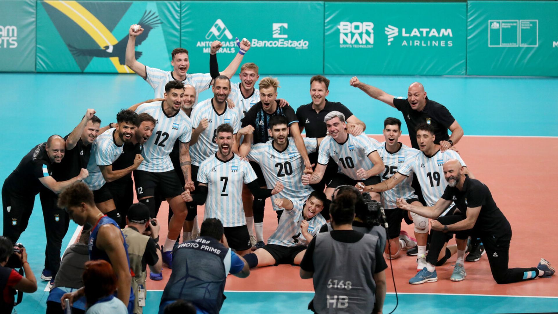 Argentina va por el oro en el vóleibol masculino tras vencer a Cuba en semis