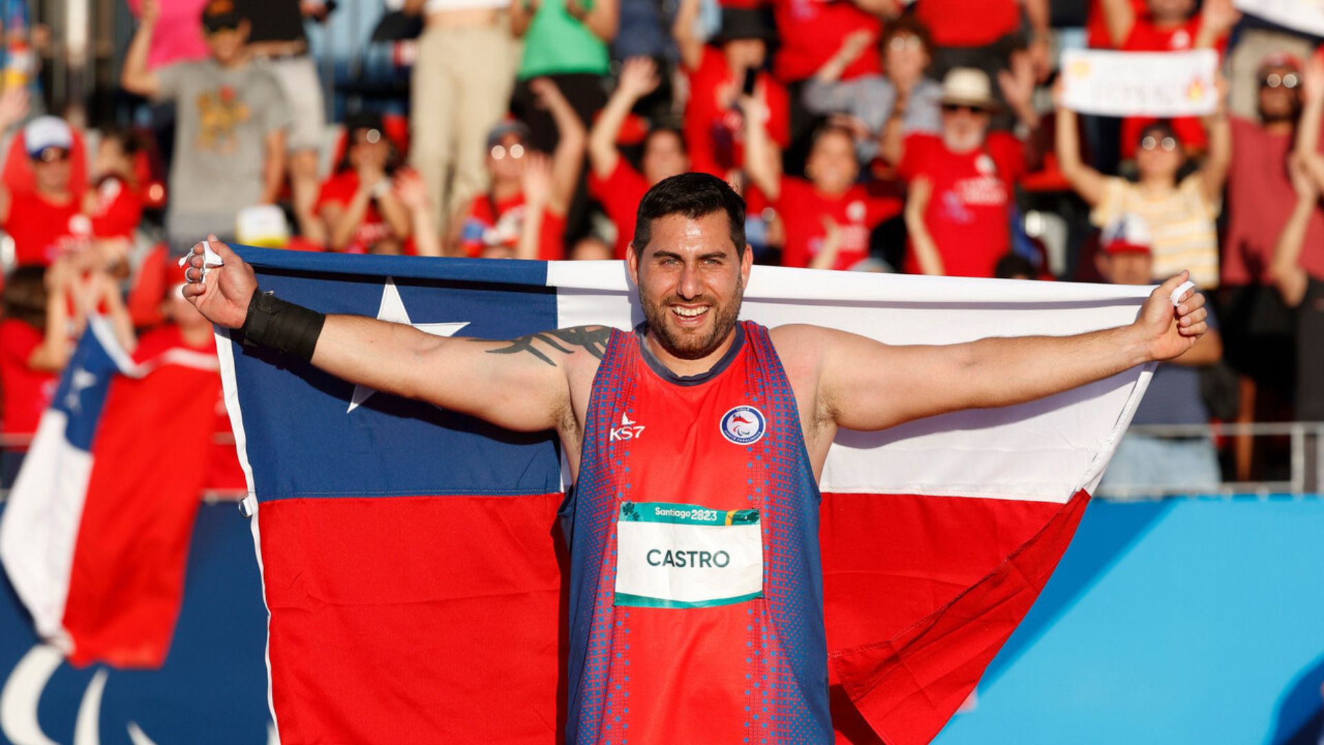 Chile llegó a las 40 medallas en los Parapanamericanos de Santiago 2023
