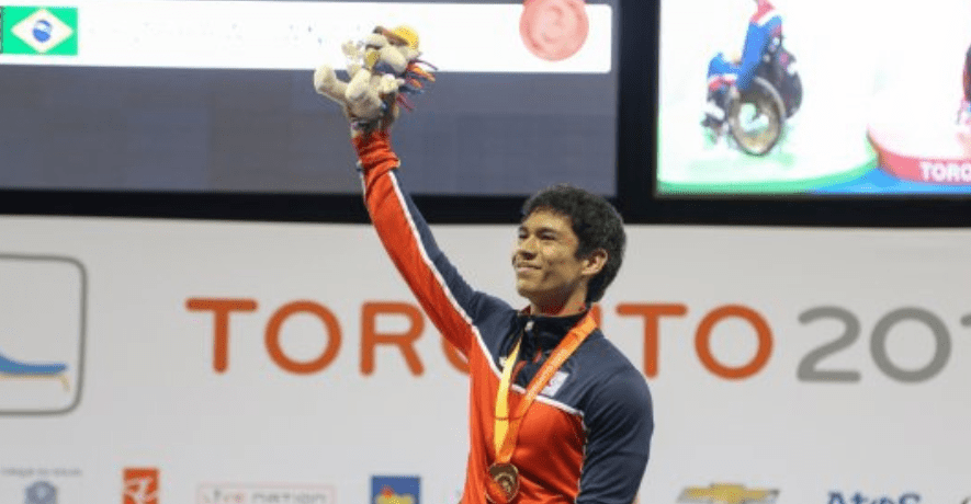 Jorge Carinao won the gold medal in the Pan American Games of Toronto 2015. (Picture: COCh).
