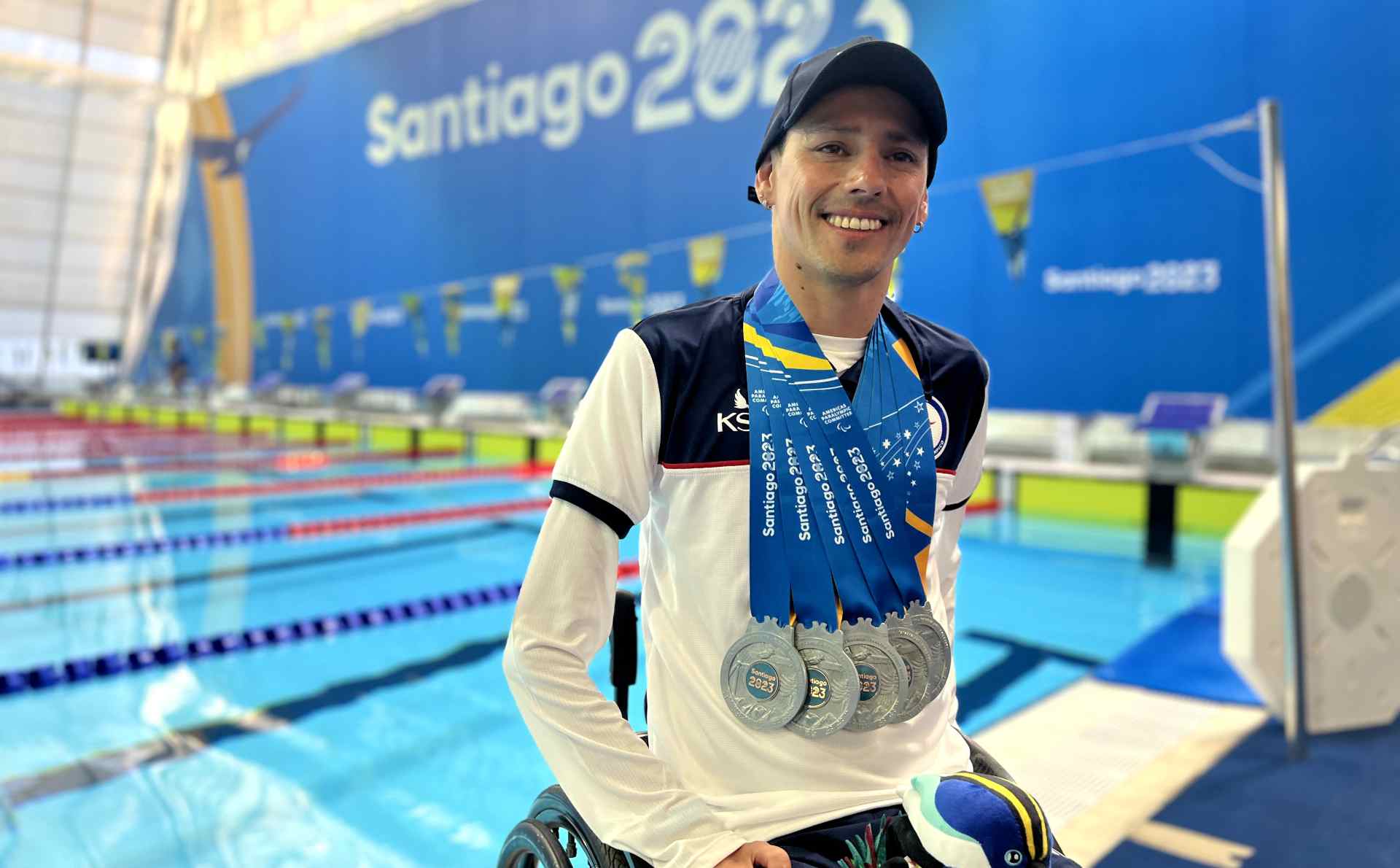 Yo, Alberto Abarza: la leyenda de la Para natación y sus gracias eternas para la afición nacional