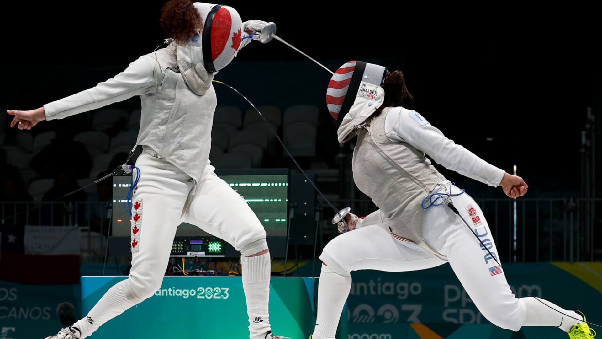 The US dominates fencing, continues to add gold medals at Santiago 2023