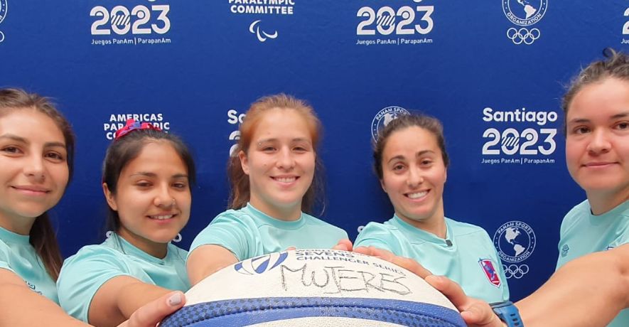 La meta del rugby femenino en Santiago 2023: “Queremos dejar la bandera de Chile lo más alto posible”