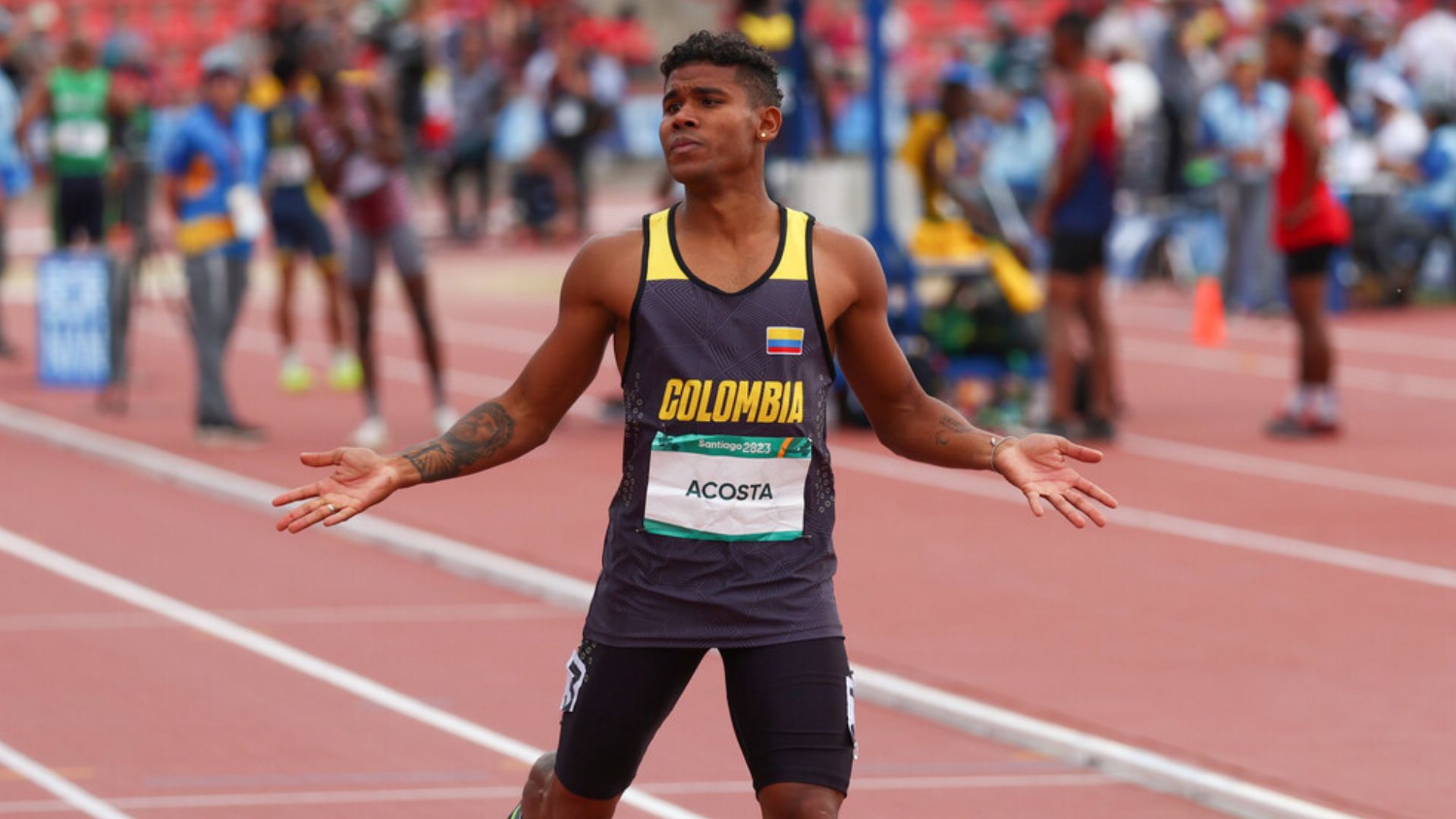 Yamil Acosta consigue nuevo récord panamericano en 400 metros T12