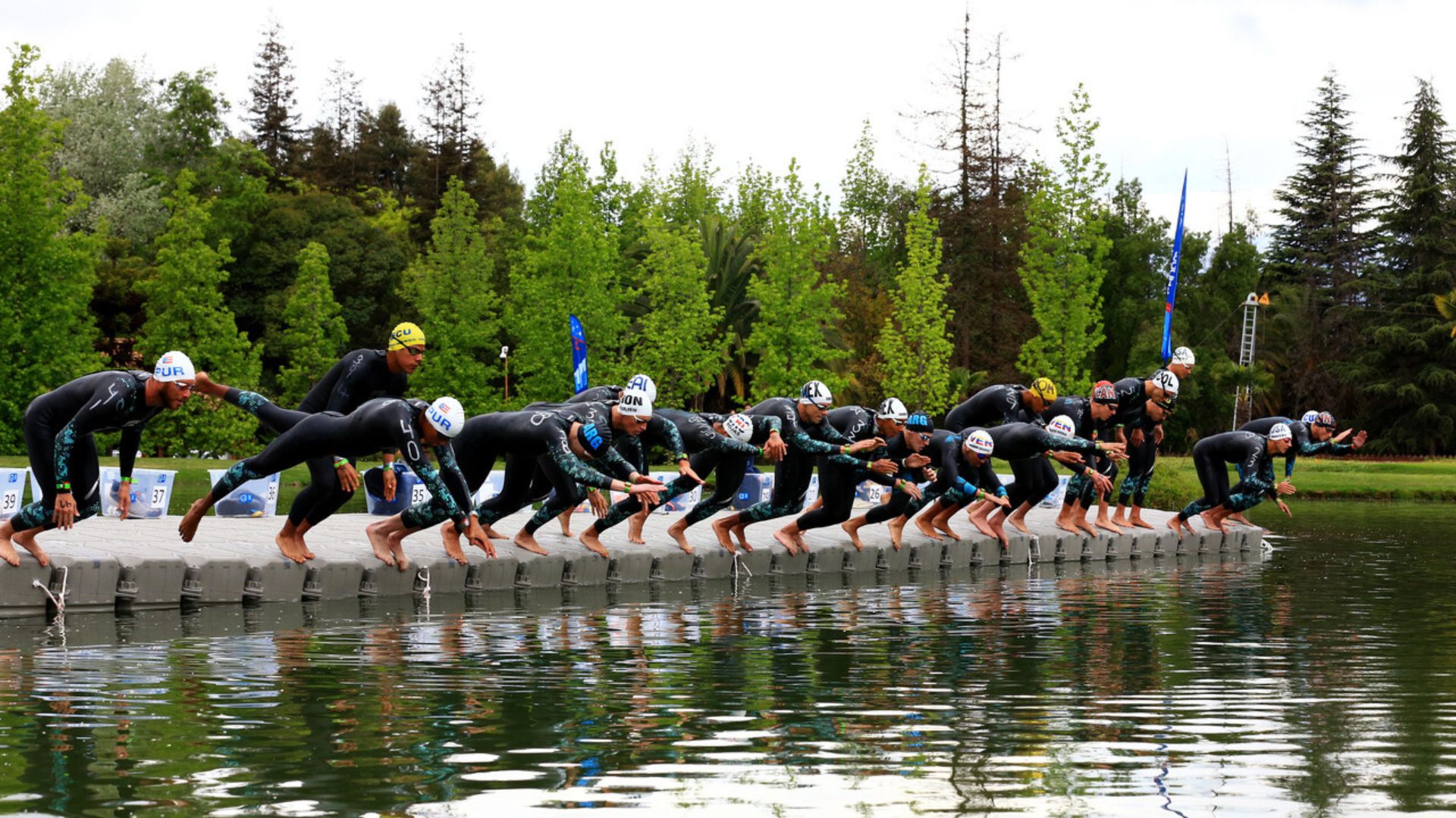 United States Takes Gold in Open Water Swimming