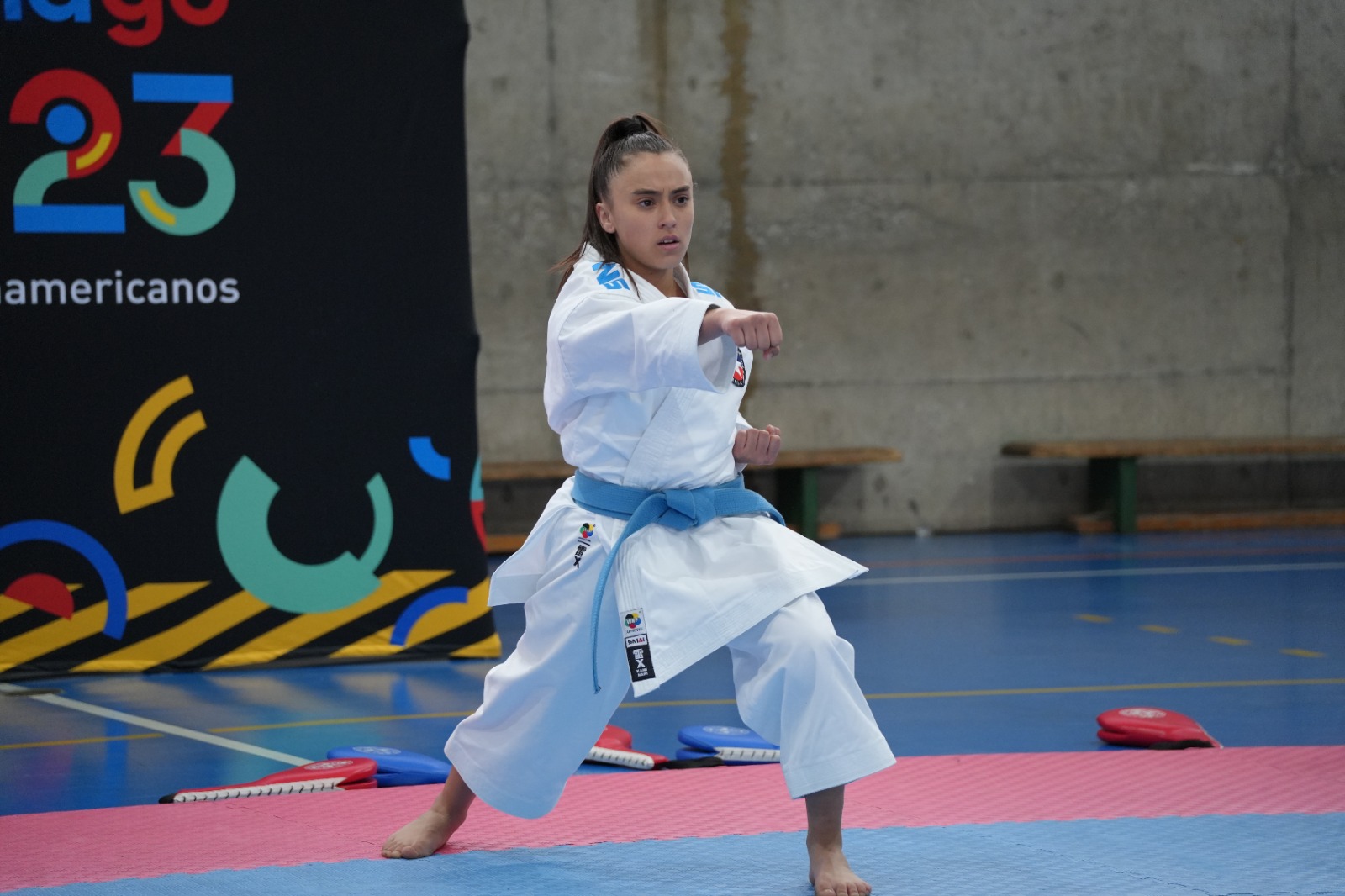 La karateca Isidora Gallo participa del programa "Conoce a tu Estrella"