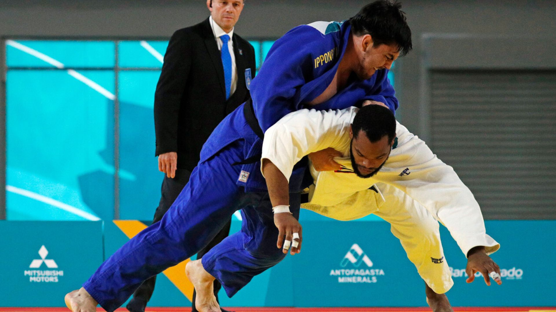 Cuba wins another final against Chile in the last individual judo competition