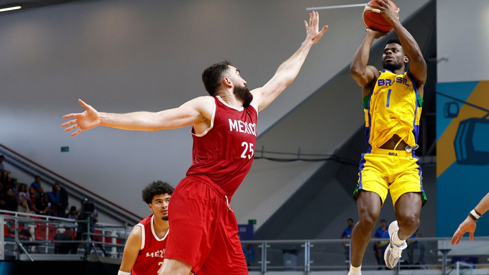 Brazil defeats Mexico and secures bronze in male's basketball
