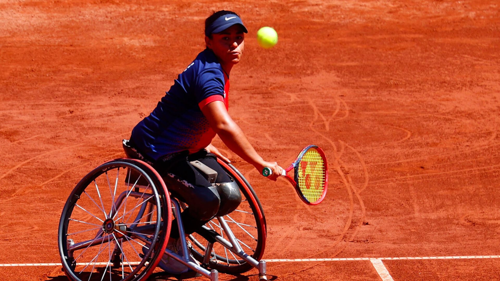 Tenis en silla de ruedas: Macarena Cabrillana ya está en los cuartos de final