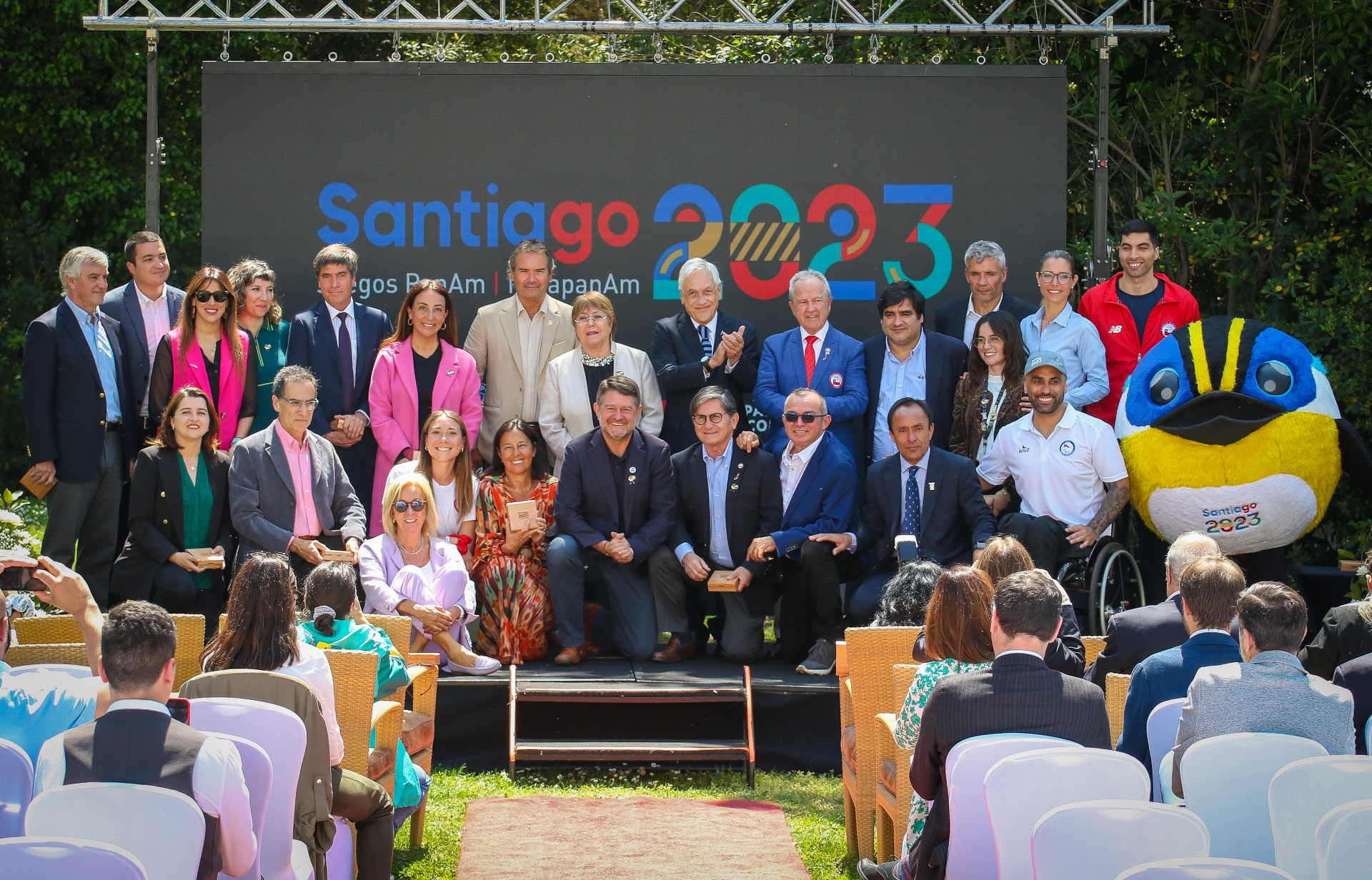 Homenaje a “los pioneros” que soñaron y dieron los primeros pasos para hacer realidad Santiago 2023