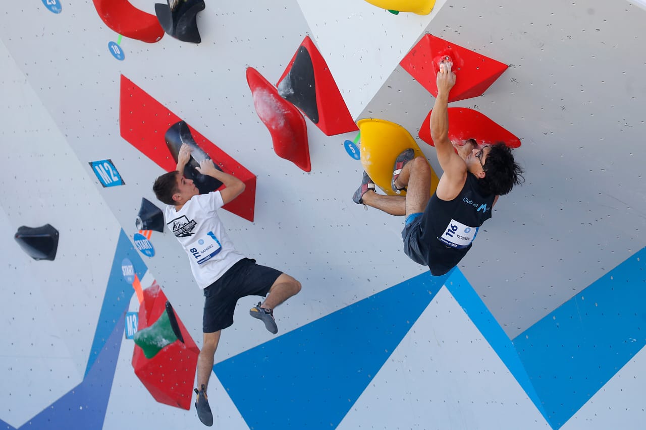 Combined bouldering and lead finals close the National Climbing Championship