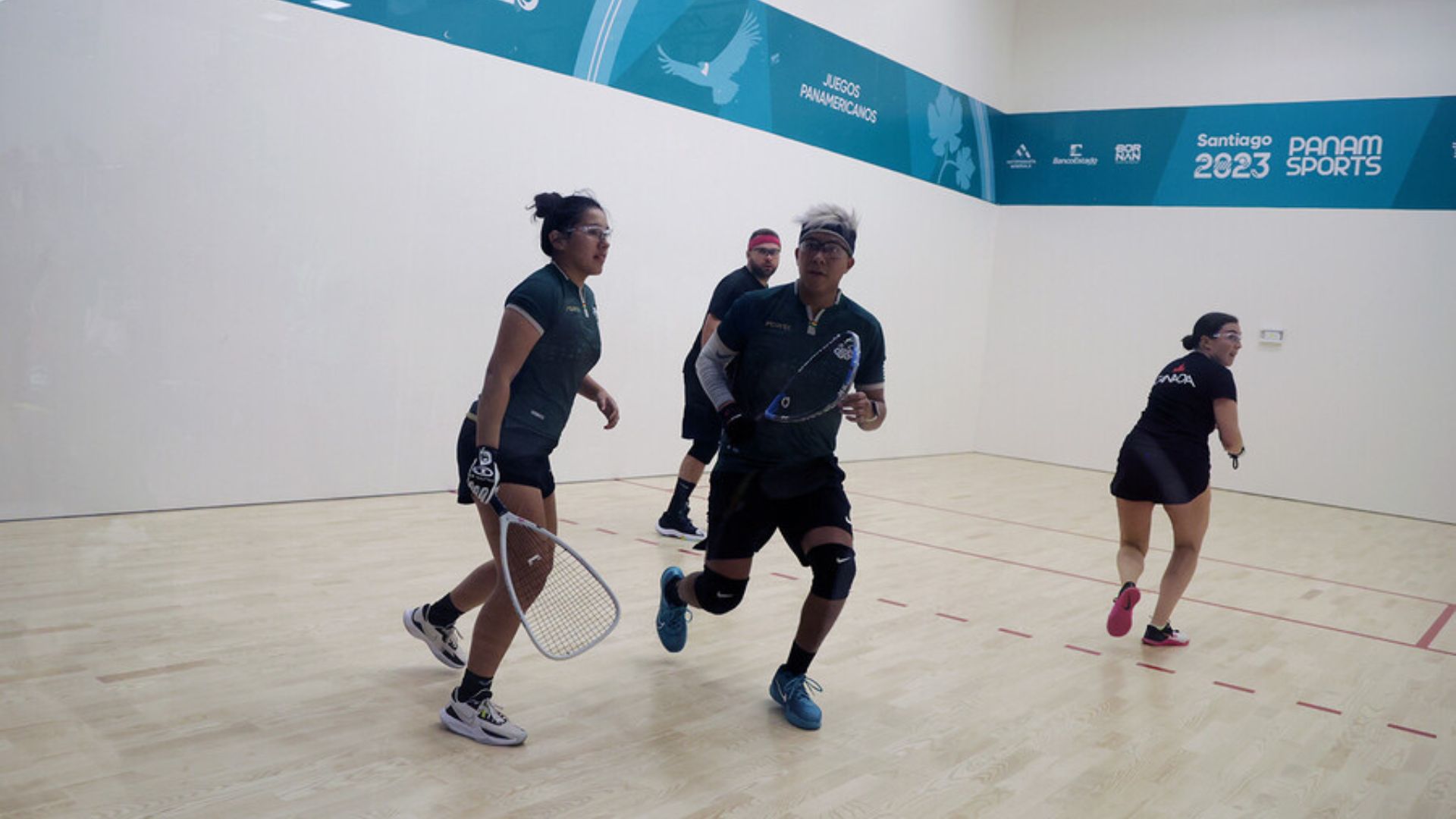 Bolivia secures two new medals in racquetball at Santiago 2023