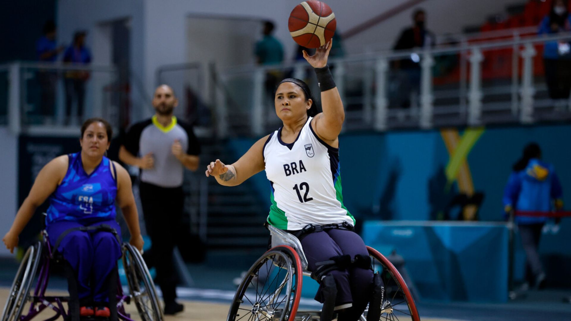 Brazil Advances to Semi-finals in Female's Wheelchair Basketball