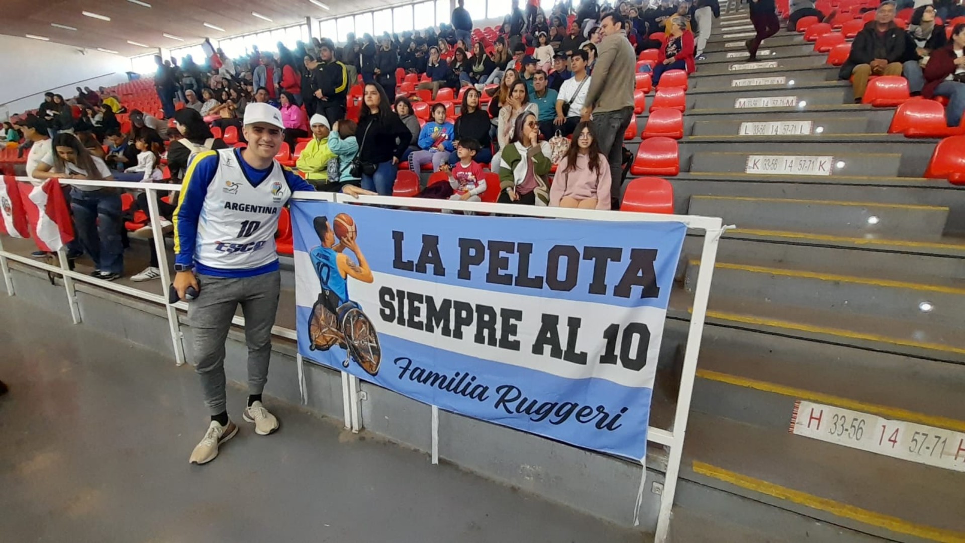 “La pelota siempre al 10”: Maxi Ruggeri, el crack de la selección argentina de básquetbol en silla de ruedas