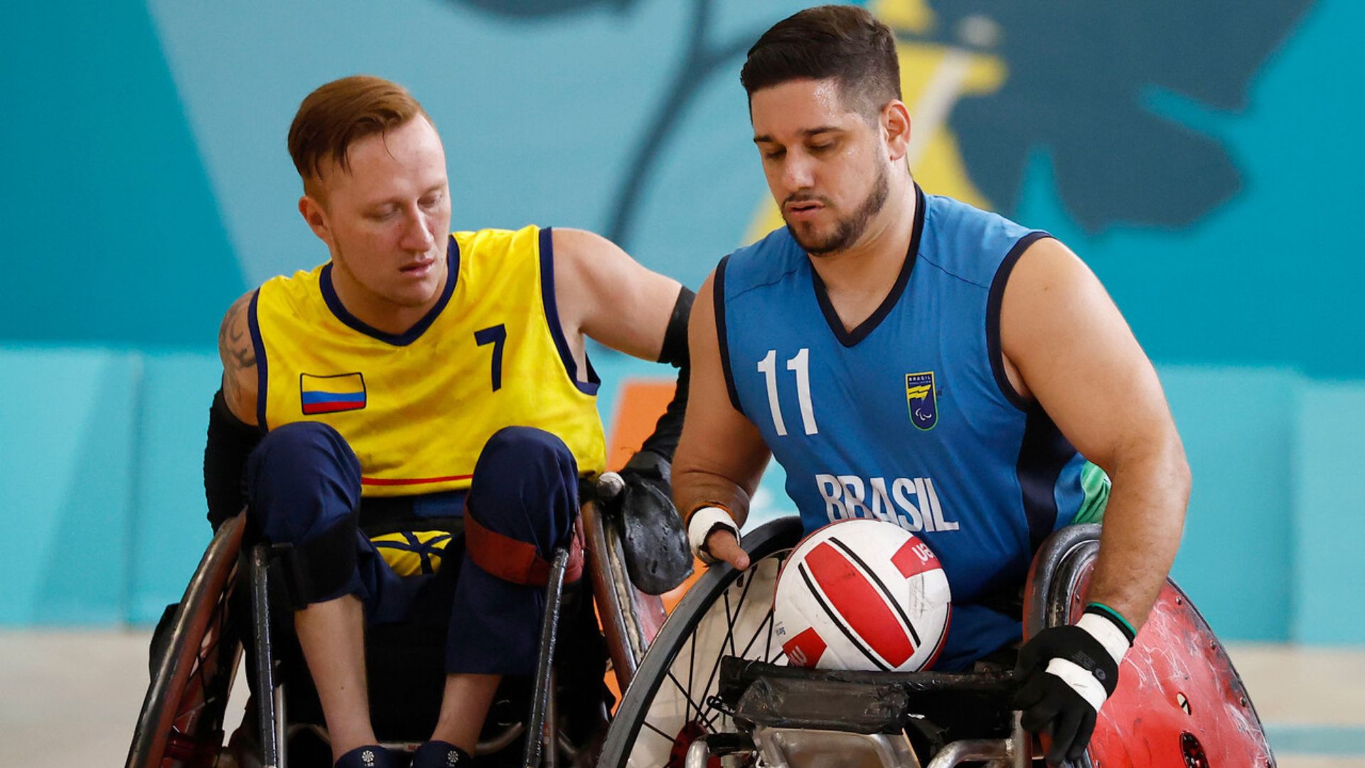 Rugby en silla de ruedas: Brasil le arrebata el bronce a Colombia
