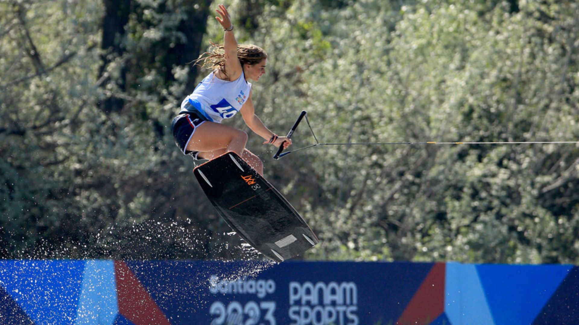 Ignacia Holscher win bronze for Chile in wakeboarding