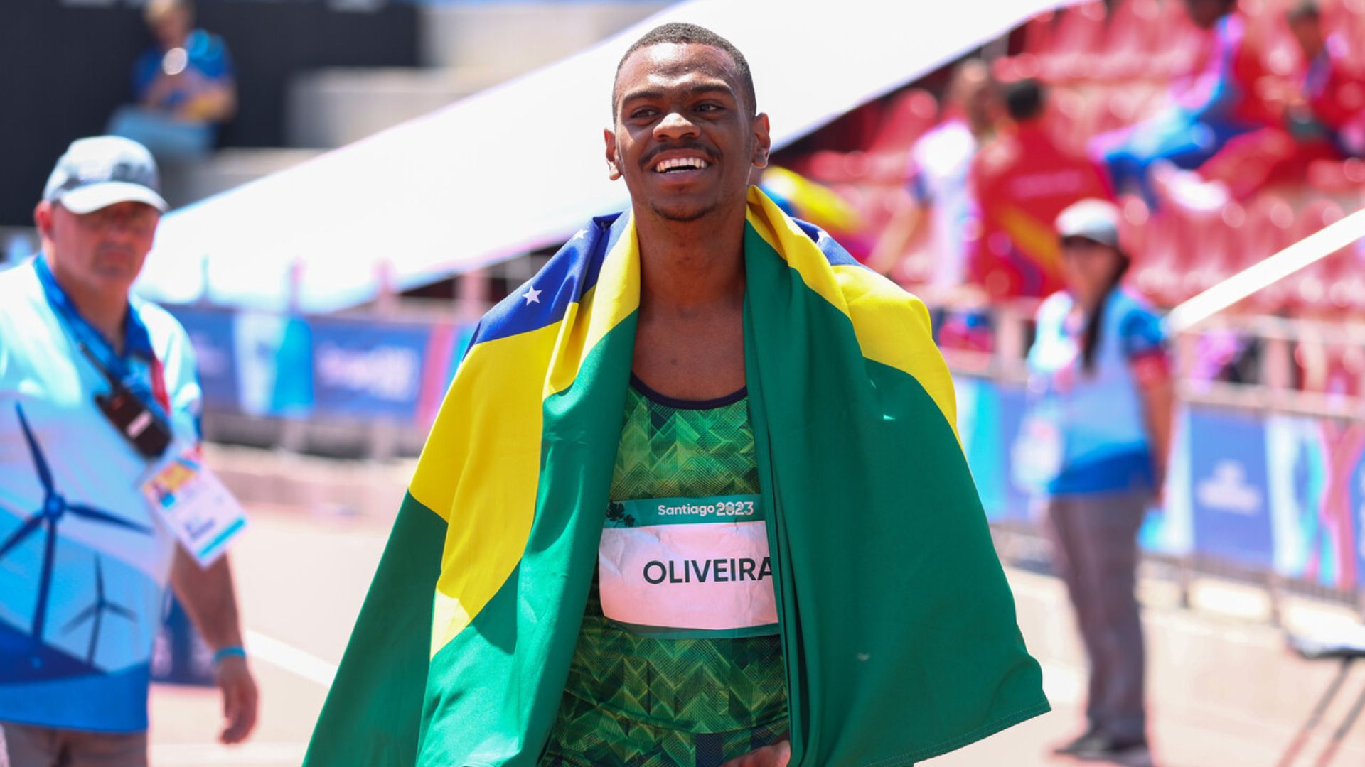 Oliveira Wins the 400m T20 with a New World Record