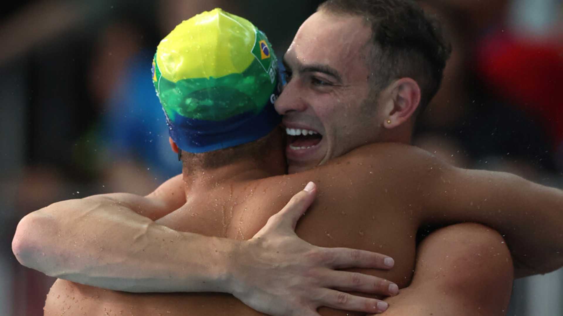 Guilherme Costa cumple con su misión: gana su cuarta medalla de oro en natación