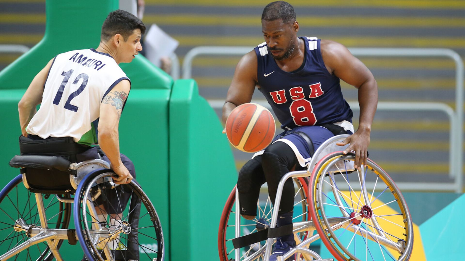 Básquetbol en silla de ruedas: Estados Unidos mostró todo su poderío en el debut