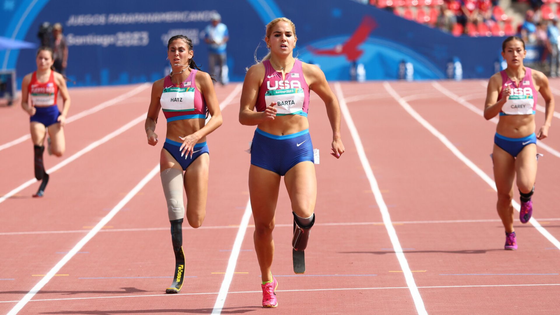 Para Athletics: The United States Sets Parapan American Record in 200m T35