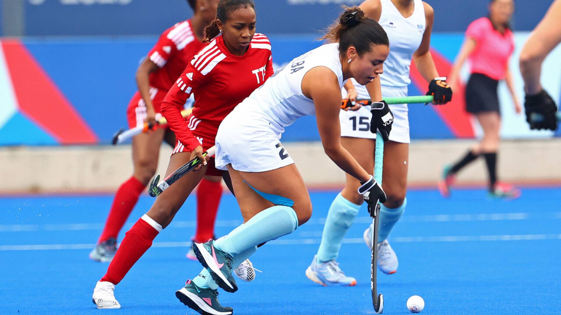 Uruguay recovers in female's field hockey with a win over Trinidad and Tobago