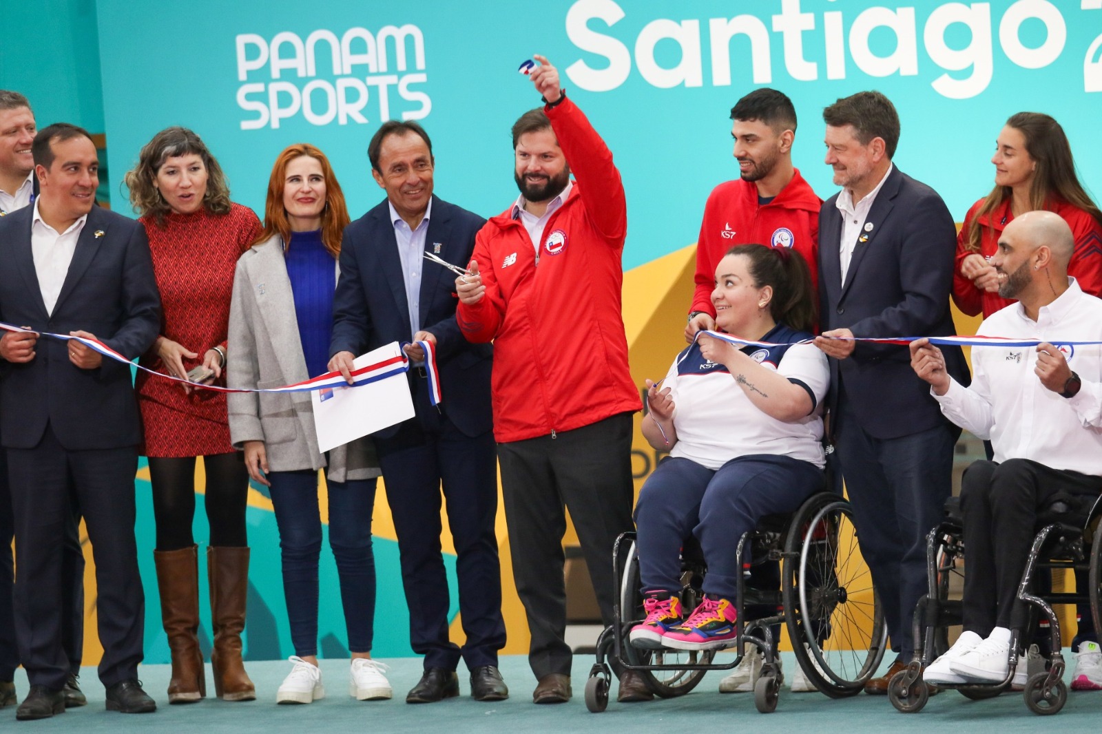 Presidente Boric inaugura cuatro centros deportivos en Parque Estadio Nacional