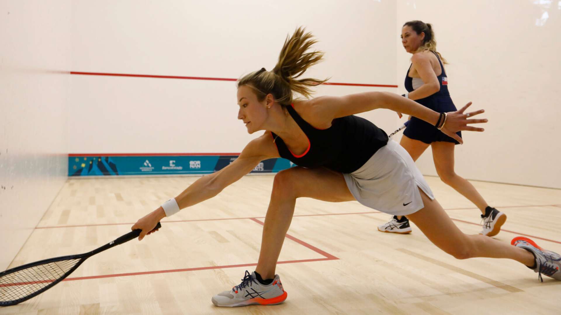Squash determines its semifinalists in male's and female's events