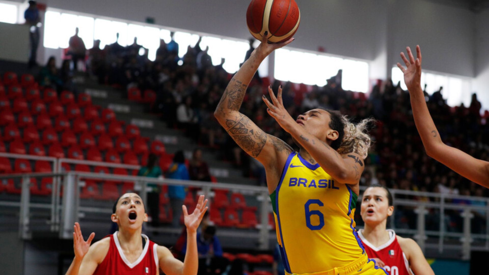 Female's Basketball: Brazil Debuts with a Convincing Victory over Mexico