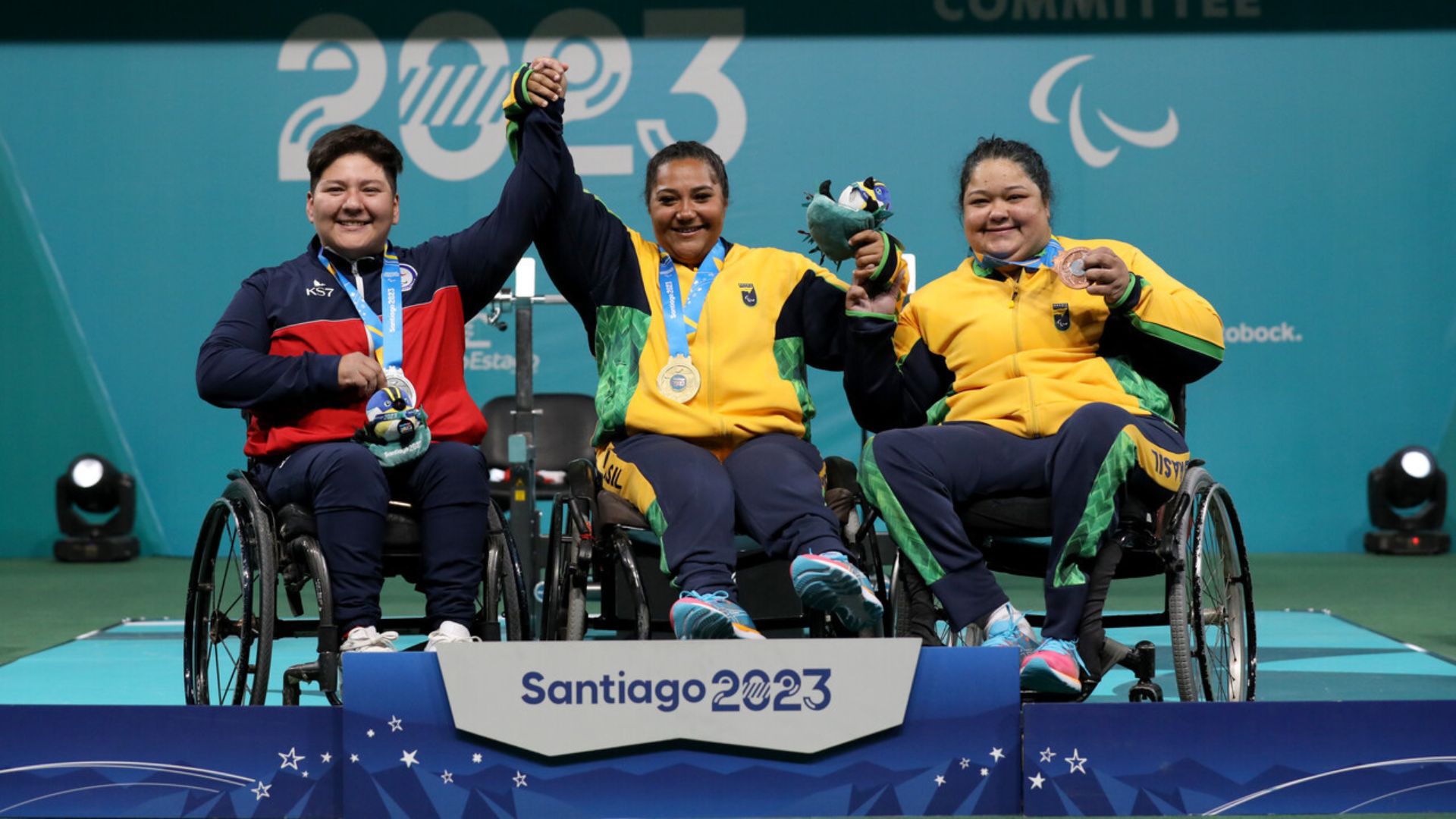 Para powerlifting: brasileña Tayana Medeiros ganó el oro en la serie -86kg, +86k