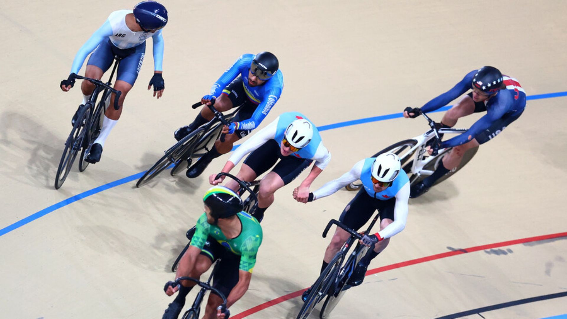 Track cycling concludes with Mexico as the champion in the male's Madison
