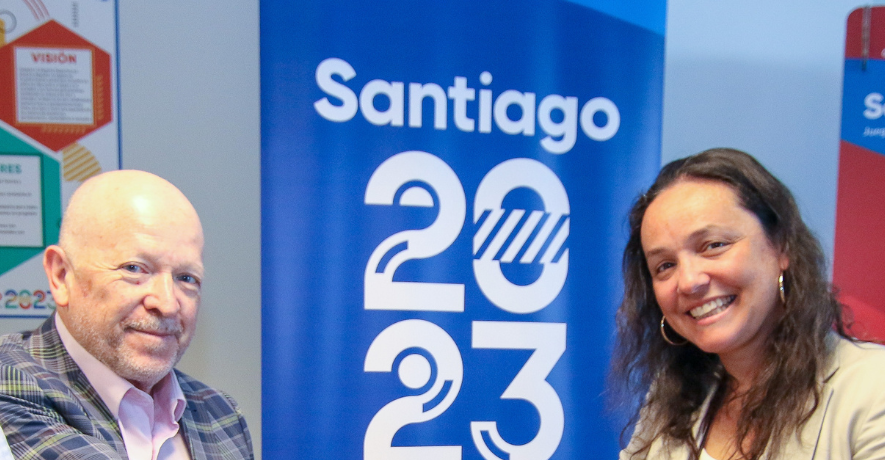 Santiago 2023 y Los Leones trabajarán en conjunto rumbo a los Juegos. (Foto: Santiago 2023).
