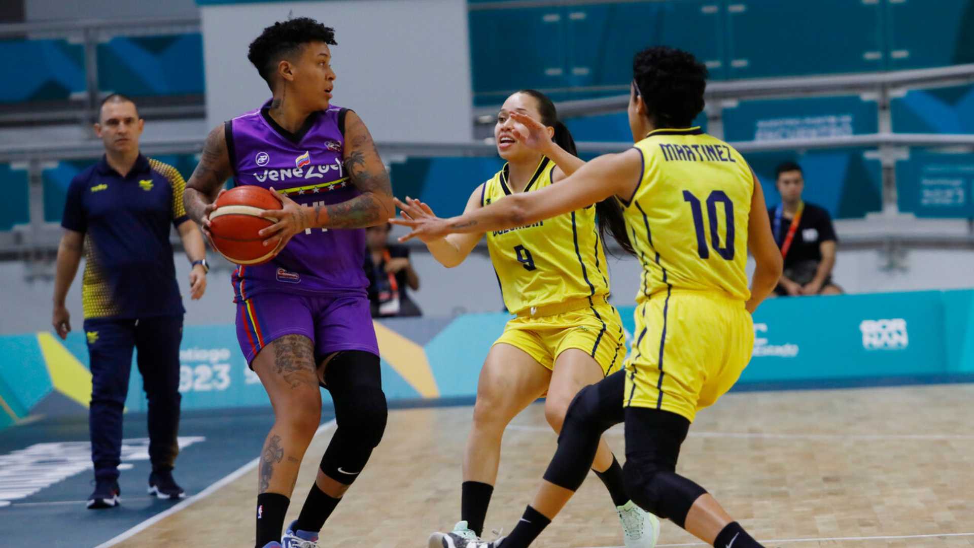 Female basketball: Colombia debuts with solid triumph against Venezuela