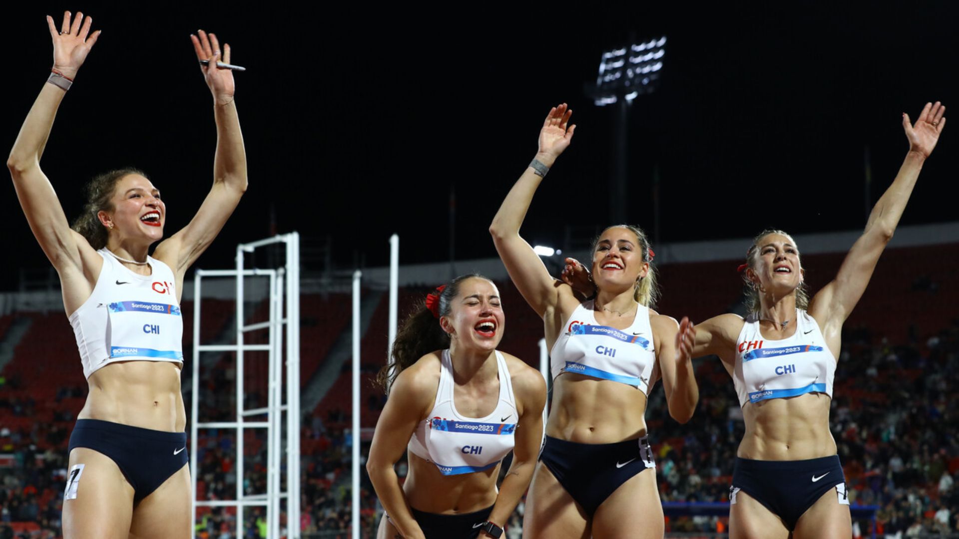 Chileans up to date: female's 4x100 Relay Team Wins Pan American Silver