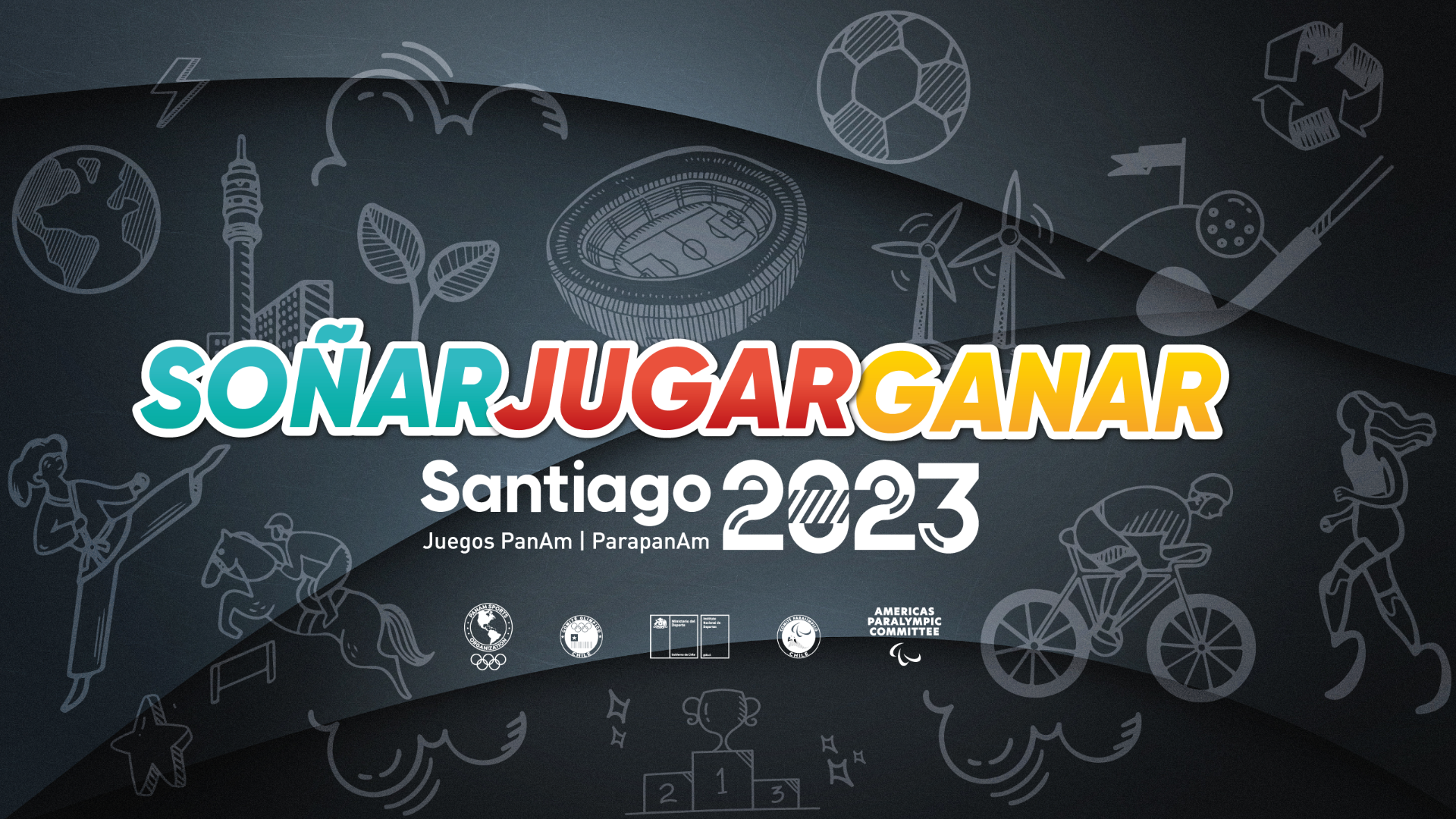 Panam Sports SANTIAGO 2023 INVITA A LAS AMÉRICAS A “SOÑAR, JUGAR, GANAR” -  Panam Sports