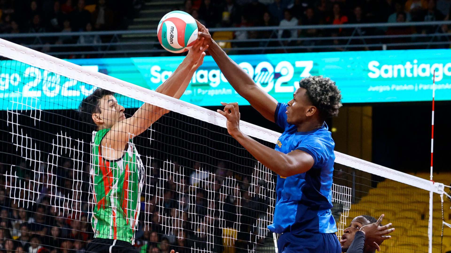 A solid Colombia defeats Mexico and advances in male's Volleyball