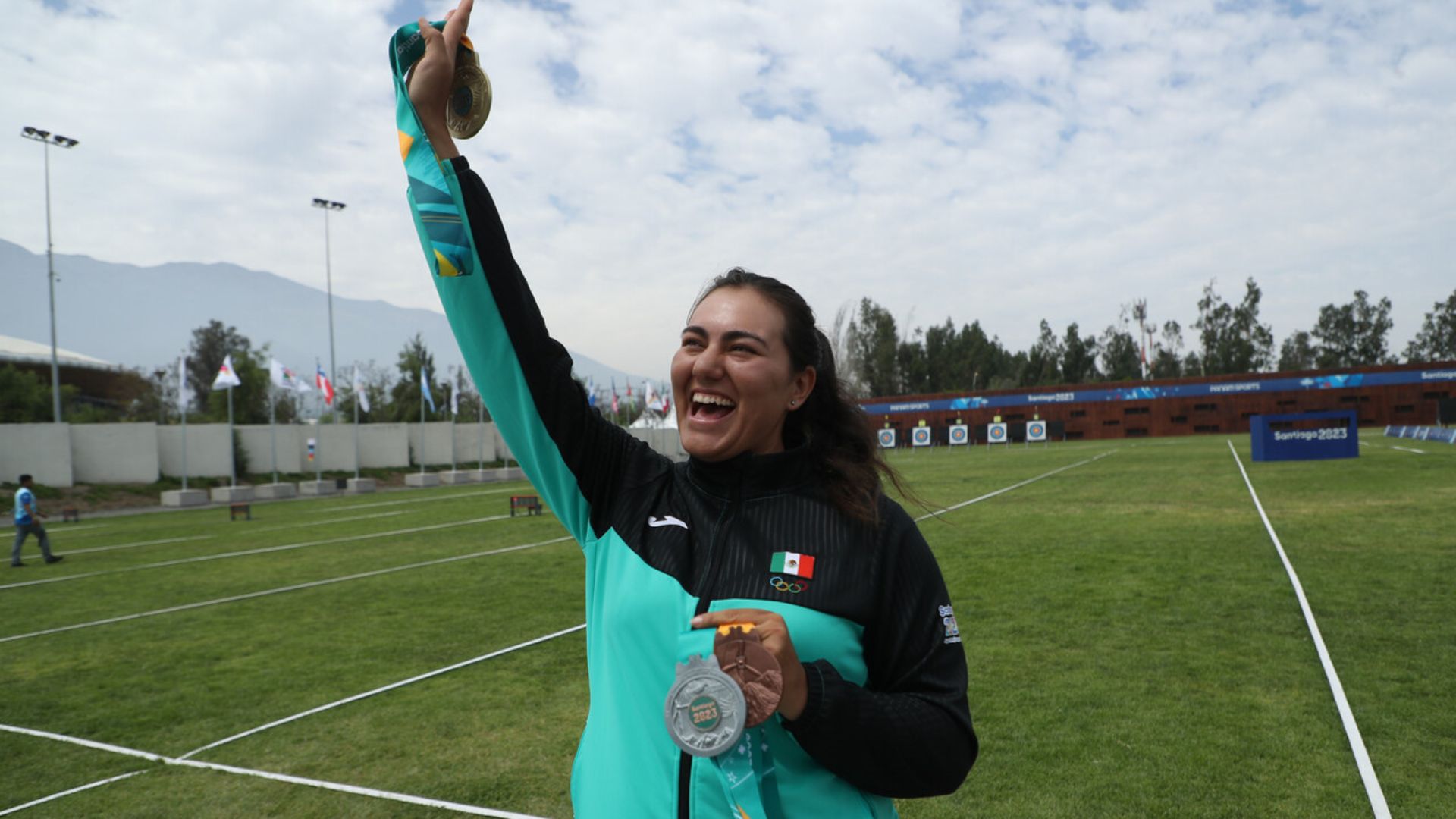 Alejandra Valencia destacó el triplete logrado por México en arco recurvo