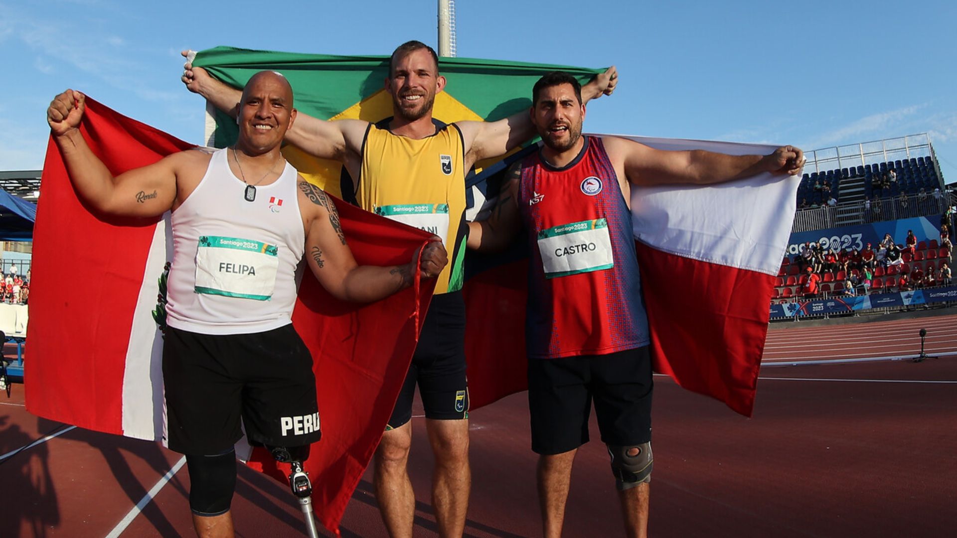 Brazil Secures Gold and Sets a New Parapan American Record in F63 Shot Put