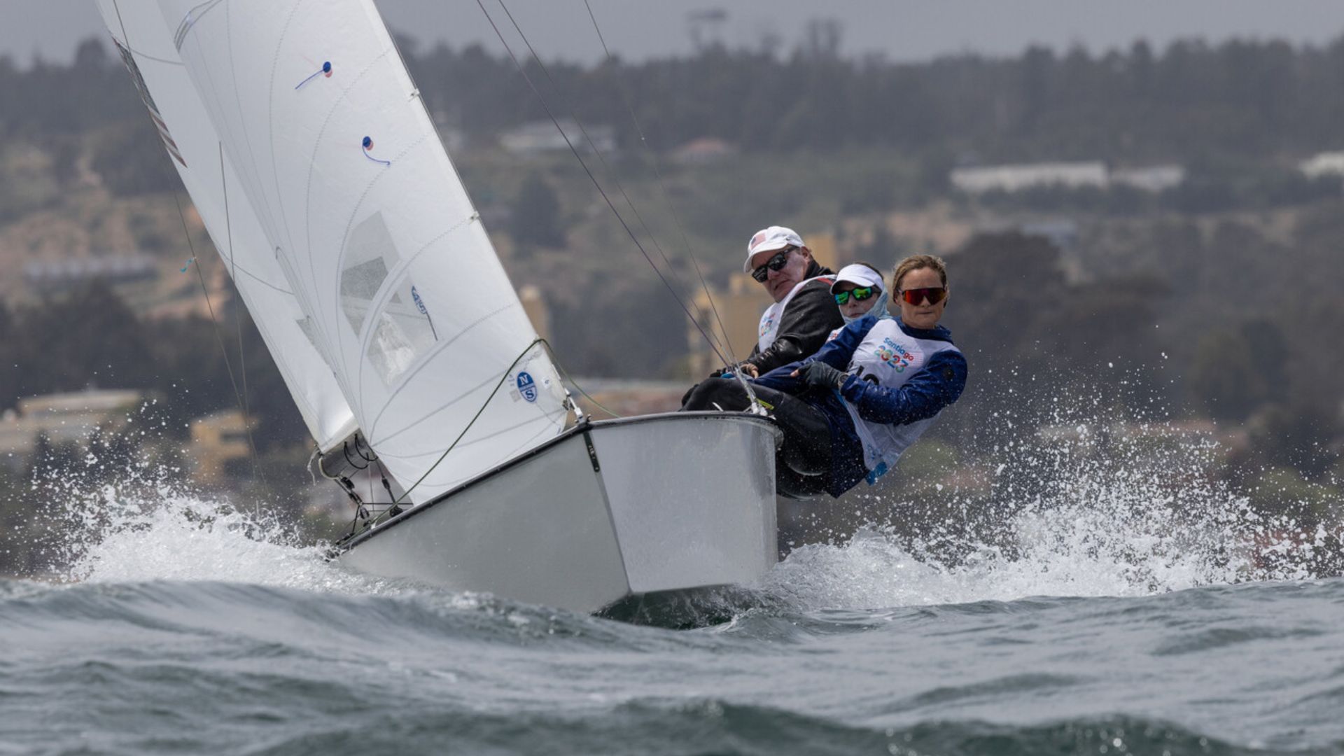 Pan American sailing competition to define their participants in the medal race