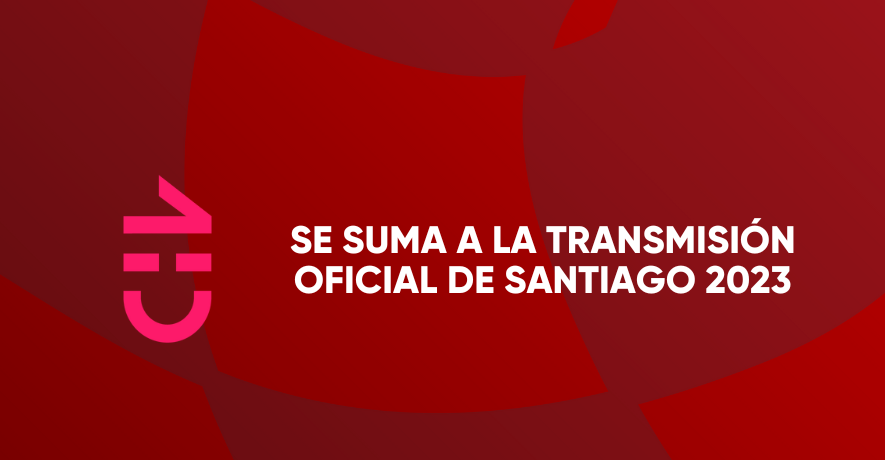 Chilevisión se suma como canal oficial de los Juegos. (Foto: Santiago 2023).