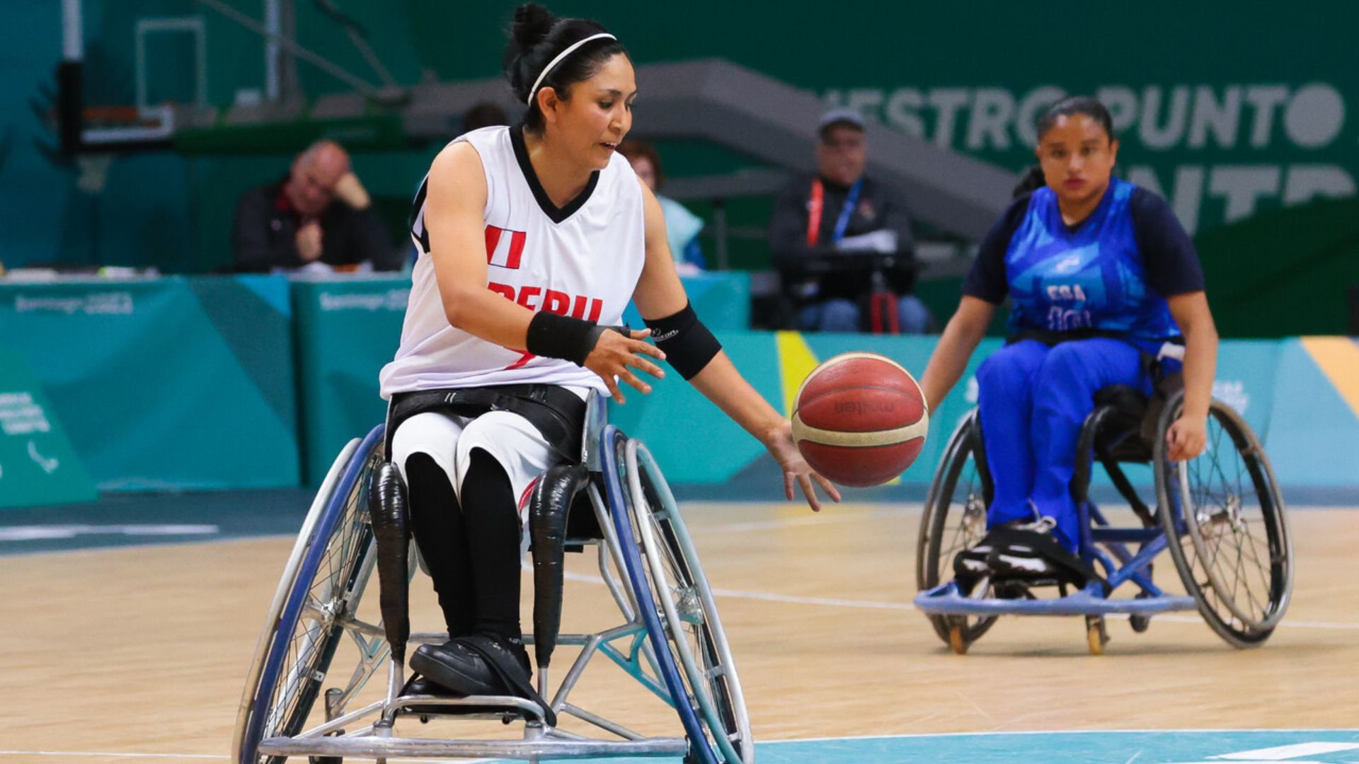 Peru Defeats El Salvador in Wheelchair Basketball