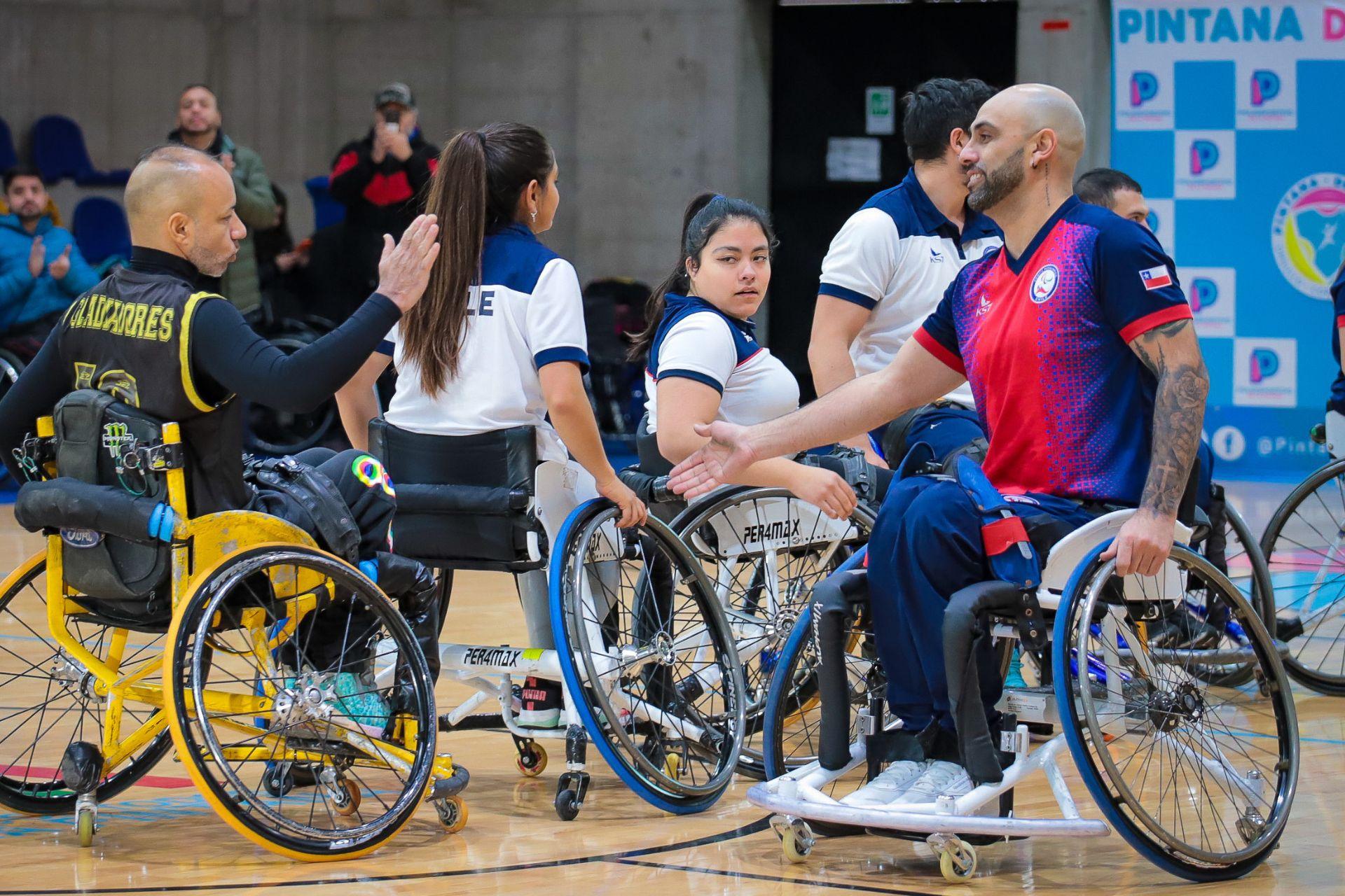 Sebastián Villavicencio, president of Chilean Paralympic Comitee and  wheelchair basket player. (Picture: Santiago 2023).