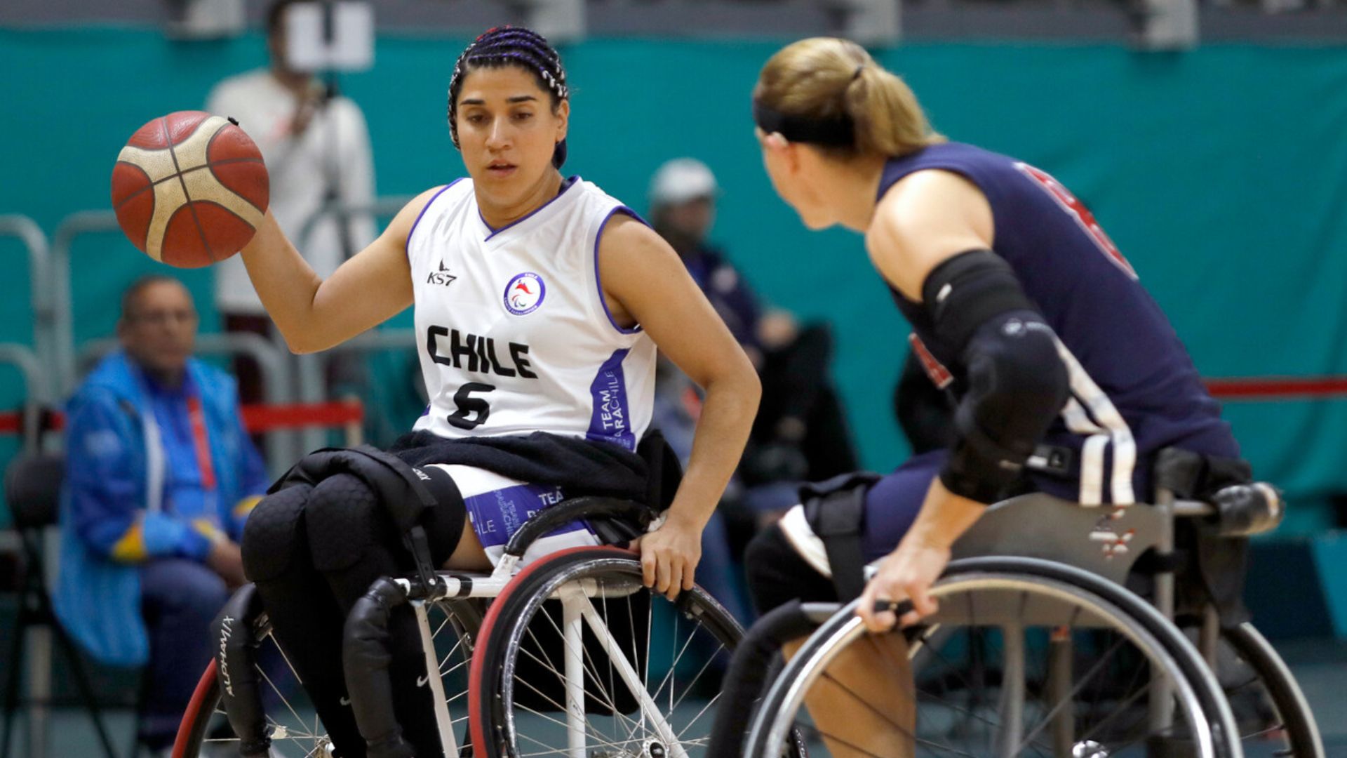 Estados Unidos venció por 96-10 a Chile en el básquetbol en silla de ruedas