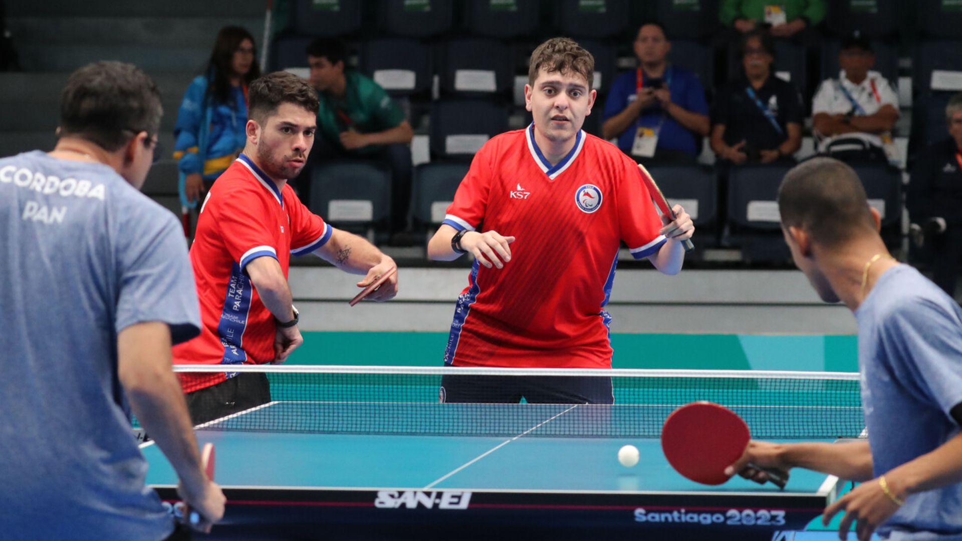 Para Table Tennis Doubles: Chile Prevails Over Panama