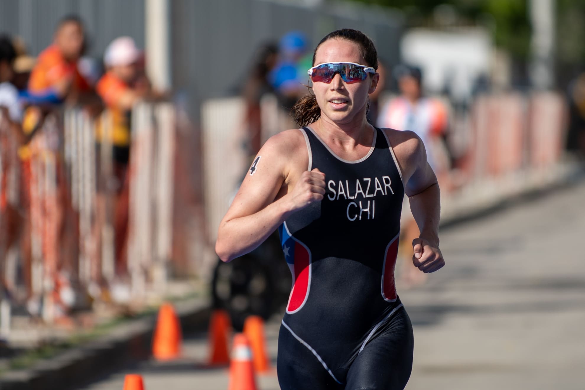 Catalina Salazar va con todo al triatlón de los Juegos Panamericanos. (Foto: Comunicaciones COCh).