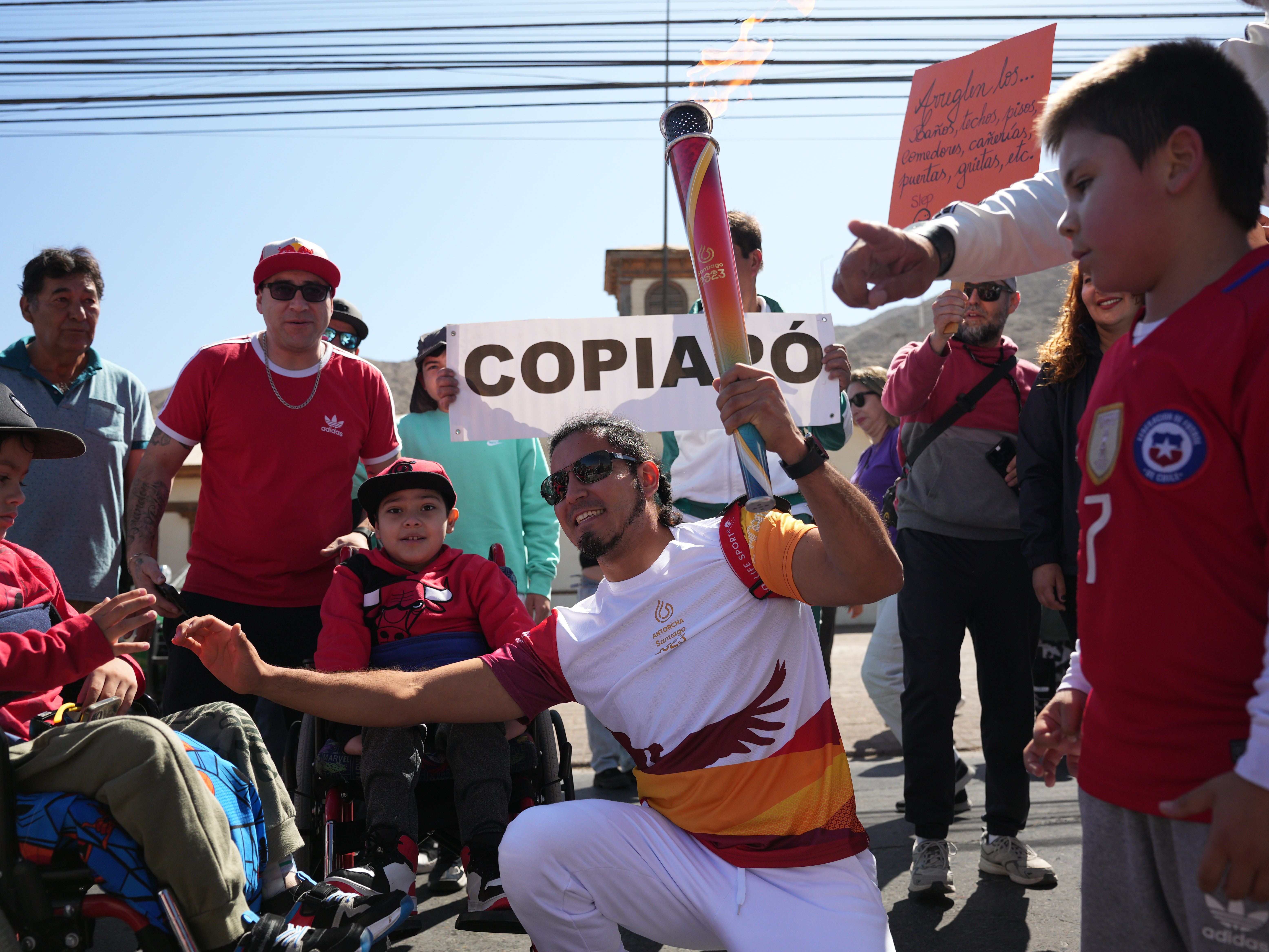 Antorcha panamericana llevó la fiesta del deporte hasta Copiapó