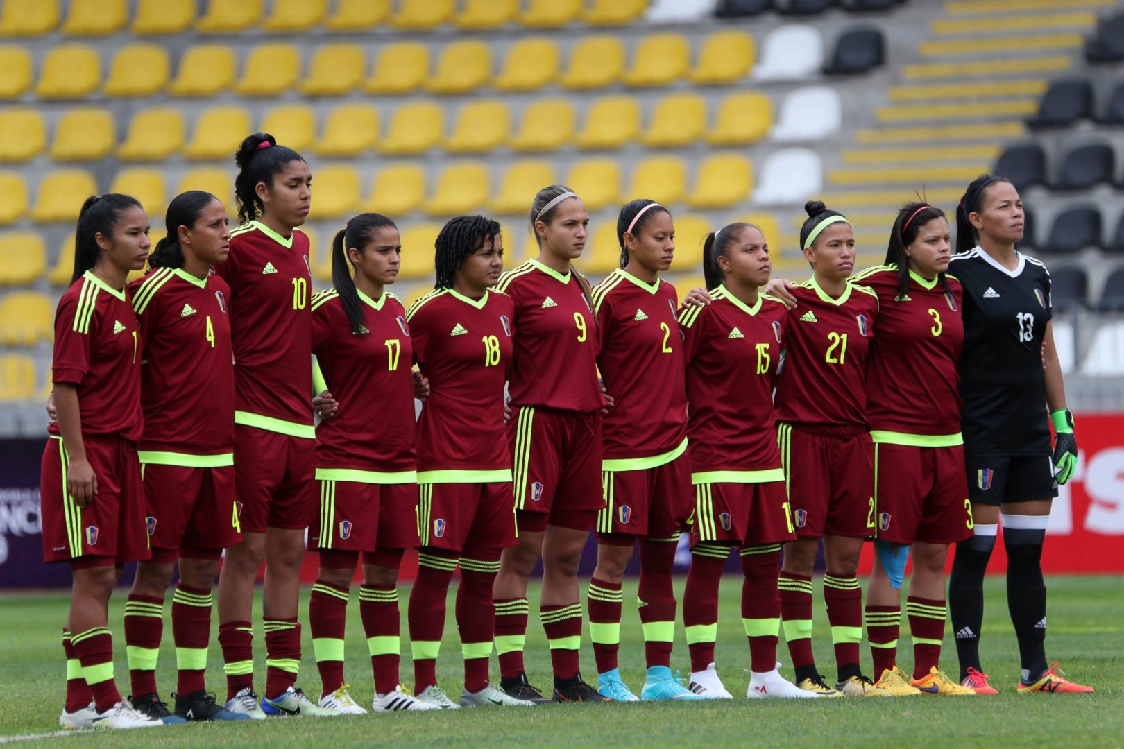 Selección Venezolana femenina en Copa América 2018