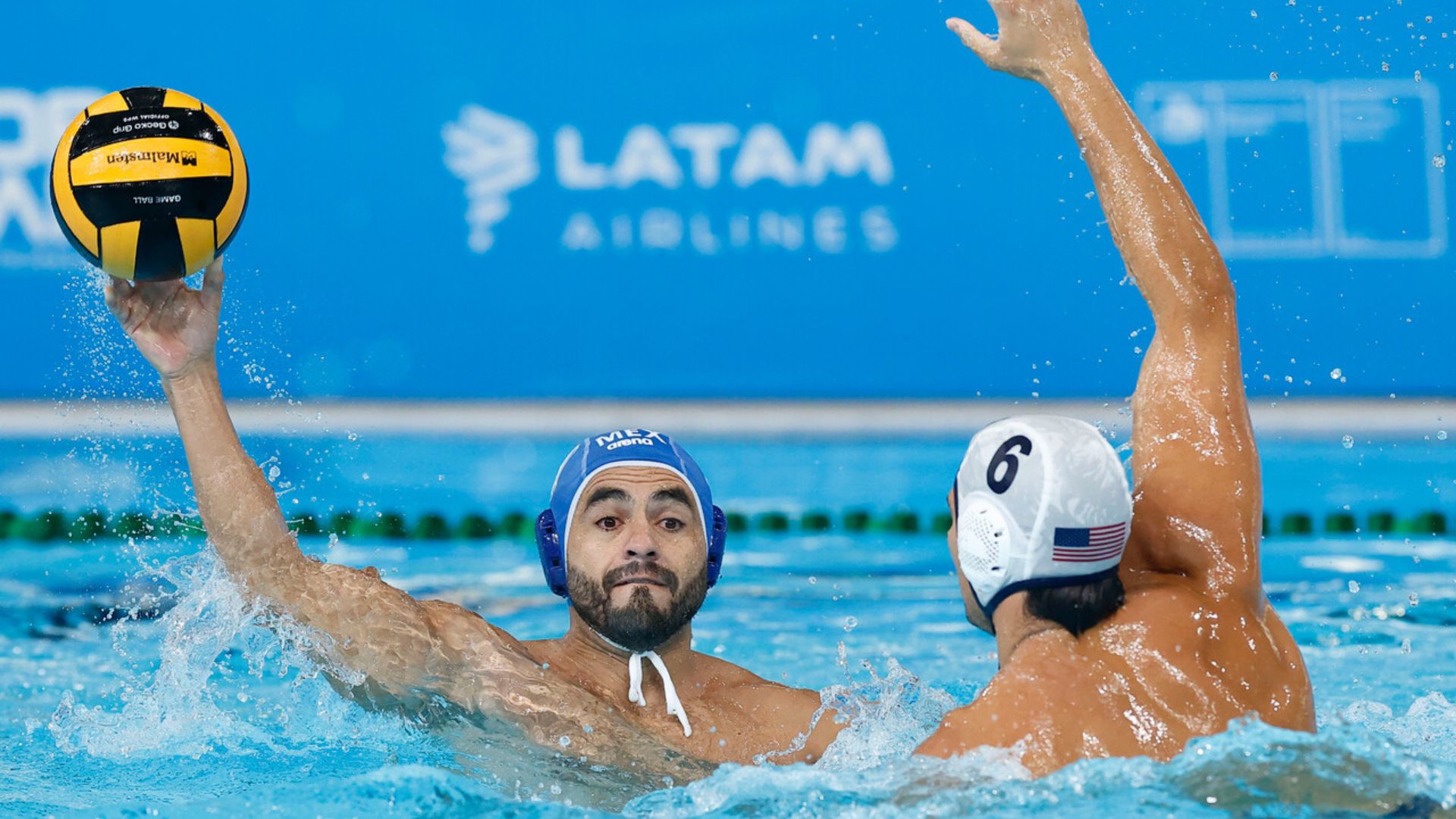 The United States starts with a dominant win in male Water Polo