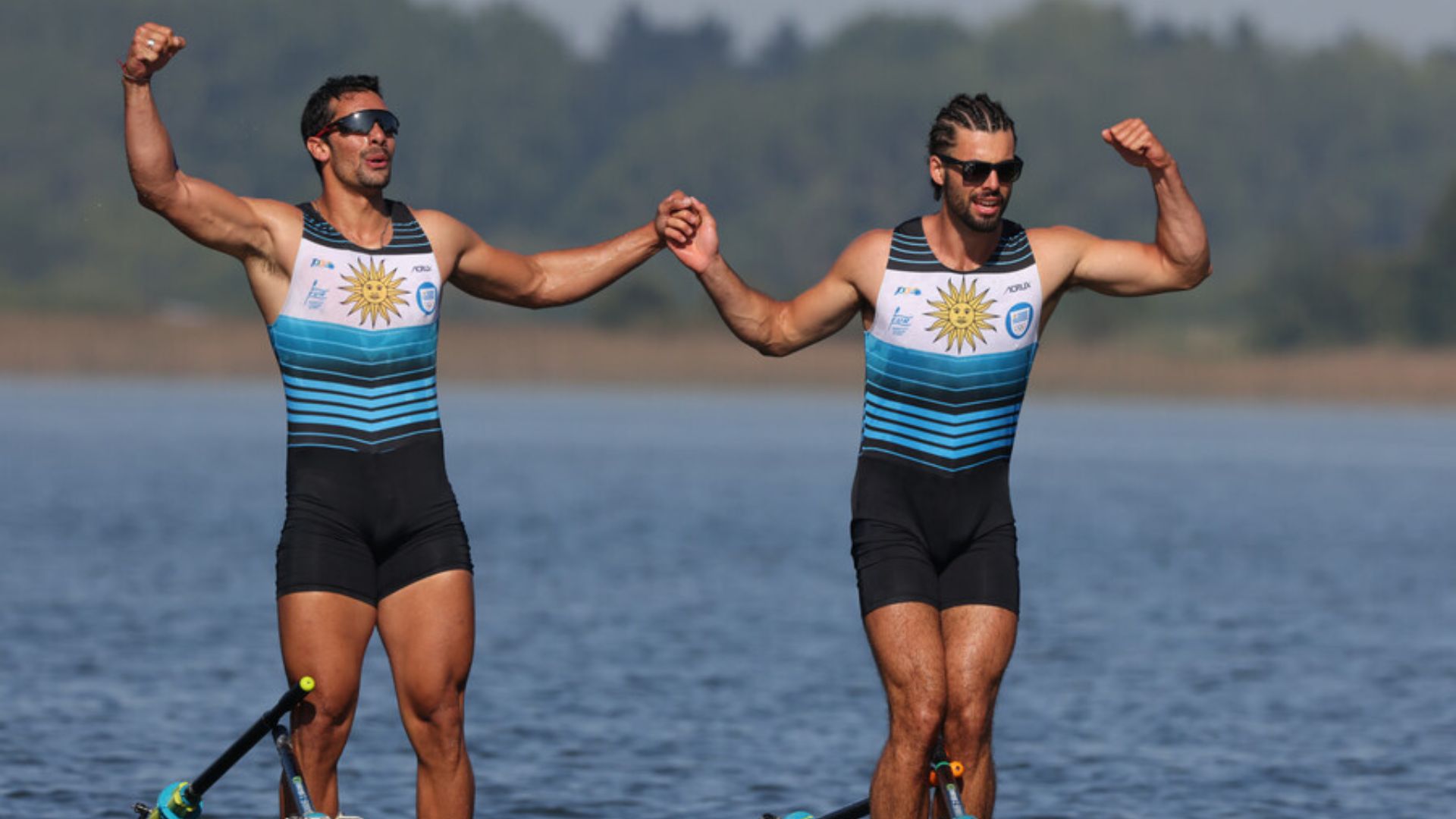 Uruguay strikes again in rowing and wins gold in the male's double sculls