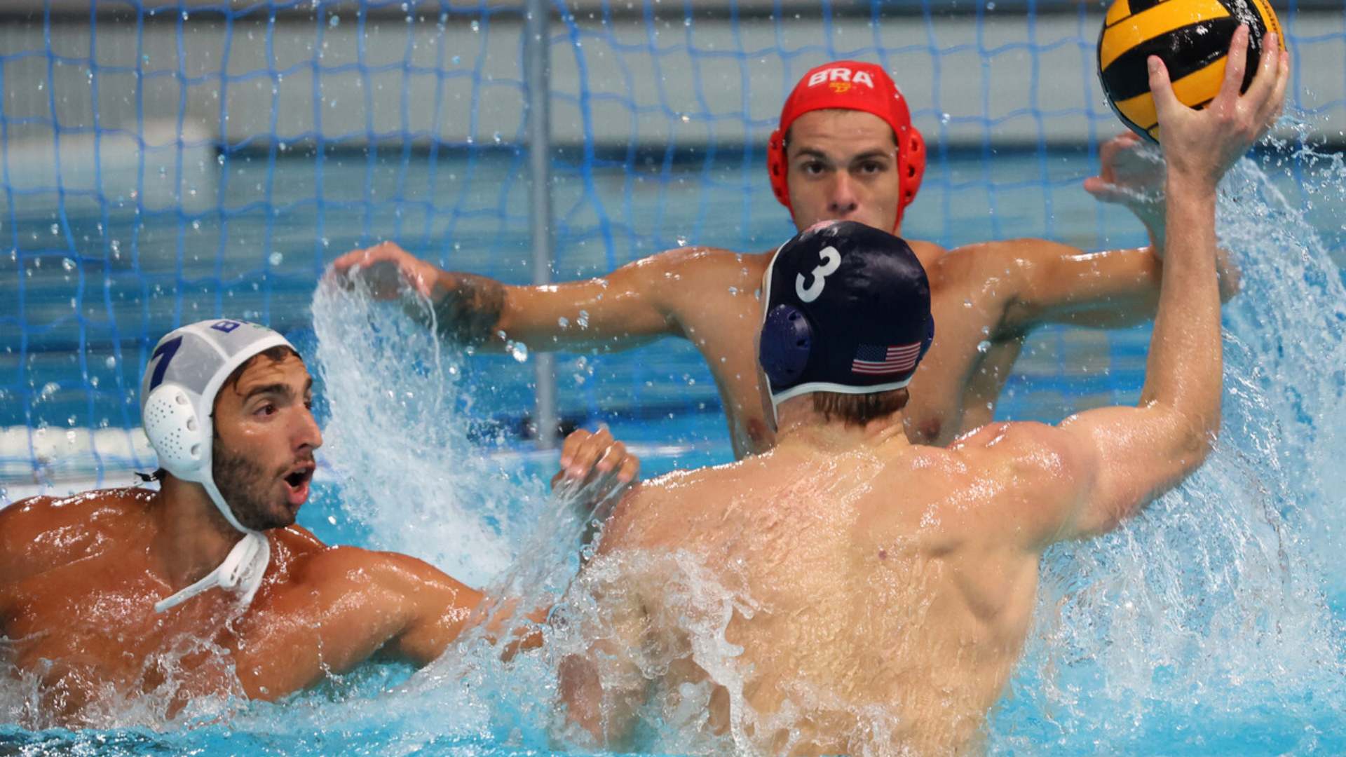 The United States close out group stage of water polo with perfect campaign